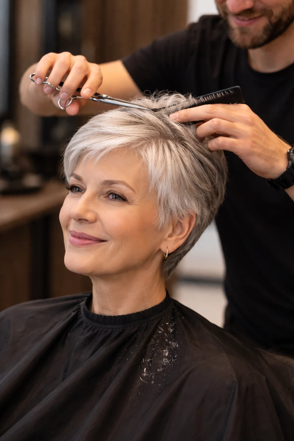 CORTE DE PELO CORTO MAS LAVADO 
